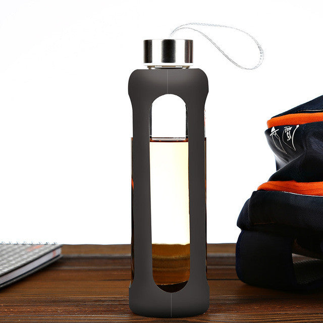 Sport Glass Water Bottle