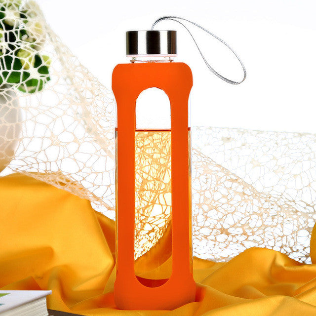 Sport Glass Water Bottle
